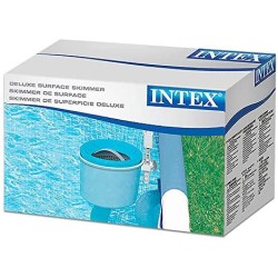 Intex - Skimmer Deluxe per Pompe Filtro o Sabbia da 3.785 l/h, Grigio/Blu 28000