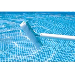 Intex 28003 Deluxe Kit di Pulizia per Piscine fino a 5.49 m, Grigio/Blu, 113.03 x 29.84 x 12.38 cm, Sacco in poliestere