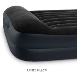 Intex Materasso Matrimoniale Dura Beam Pillow Rest 152x203x42 cm con pompa incorporata 64124