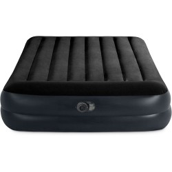 Intex Materasso Matrimoniale Dura Beam Pillow Rest 152x203x42 cm con pompa incorporata 64124