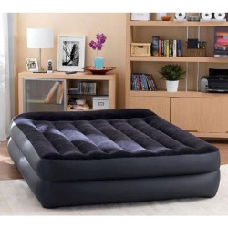 Intex Materasso Matrimoniale Dura Beam Pillow Rest 152x203x42 cm con pompa incorporata 64124