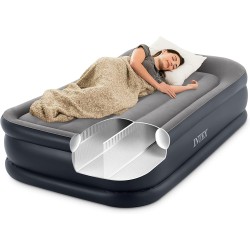 Intex Materasso Singolo Dura Beam Pillow Rest Deluxe 99x191x42 cm con pompa incorporata 64132