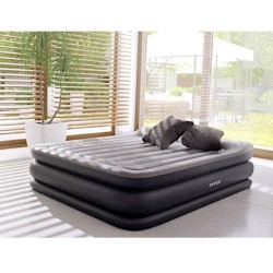 Intex Materasso Matrimoniale Dura Beam Pillow Rest Deluxe 152x203x42 cm con pompa incorporata 64136