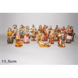 Pastori Presepe 11,5 cm, assortimento, 1 pezzo casuale