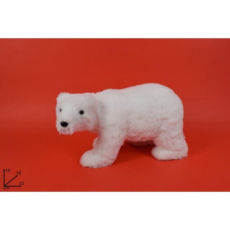 ORSO CON PELLICCIA 33 CM X 20