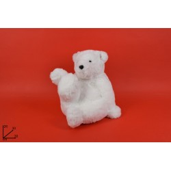 ORSO CON PELLICCIA SEDUTO 30 CM X 20