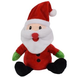 BABBO NATALE PELUCHE RIPETE TUTTO