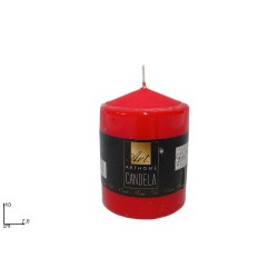 Candela 10 x 7,5 cm Rossa