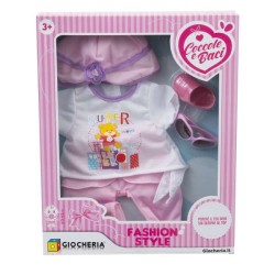 COCCOLE e BACI - Vestitini Fashion Style misura cm 43/46 Assortiti 6 Modelli