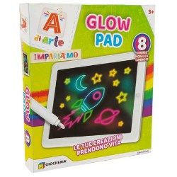 A di Arte - Glow Pad Lavagnetta Luci Led, 8 modalità luminose