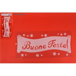 STICKER ADESIVO BUONE FESTE