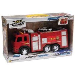 FAST WHEELS - Camion Vigili del Fuoco a Frizione 2 Modelli