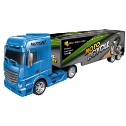 FAST WHEELS - Grande Camion con Rimorchio 1:24 2 Colori