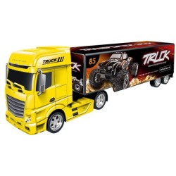 FAST WHEELS - Grande Camion con Rimorchio 1:24 2 Colori