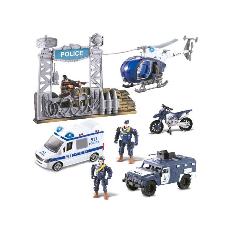 FORTI EROI - Playset Police-GGI190058