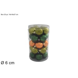 BOX PALLE Ø 6 CM 25 PZ LUCIDO VERDE