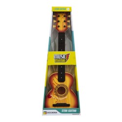 MUSIC MANIA - Star Guitar Chitarra in Simil-Legno cm65