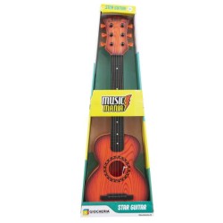 MUSIC MANIA - Star Guitar Chitarra in Simil-Legno cm65