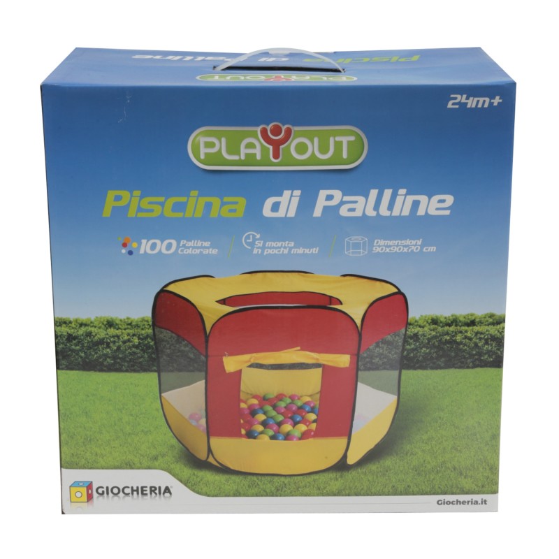 PLAY-OUT - Piscinetta con 100 Palline