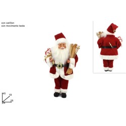 BABBO NATALE CARILLON 45 CM