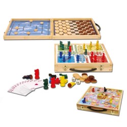 GIOCA e RIGIOCA - 100 Giochi Riuniti in Legno