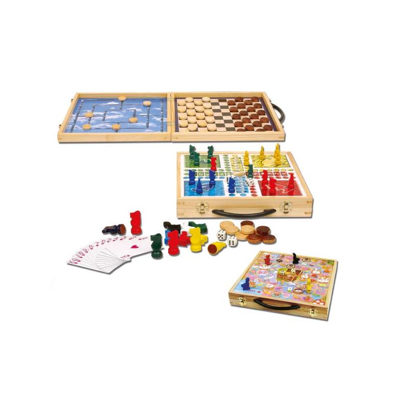 GIOCA e RIGIOCA - 100 Giochi Riuniti in Legno