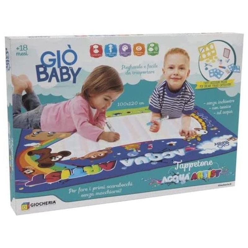 Giò Baby - Gioco Aqua Doodle con 27 Accessori 100 x 120 - GGI220045