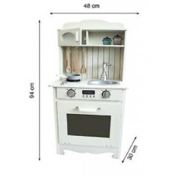 CUCINA IN LEGNO CLASSICA 90 CM - GGI210124