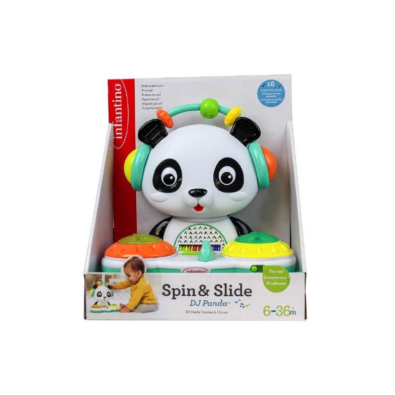 INFANTINO - Spin e Slide DJ PANDA-POS190061