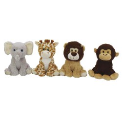 Giò Plush - Animali Giungla 38 cm. - 4 modelli in assortimento - GGI220247