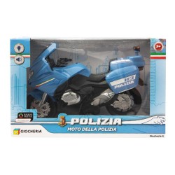 Fast Wheels - Moto della polizia con luci e suoni. Try-me, GGI240078