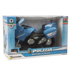 Fast Wheels - Moto della polizia con luci e suoni. Try-me, GGI240078