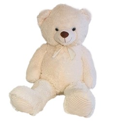 Giò Plush - Peluche Orso Grigio/Beige, 1 pezzo