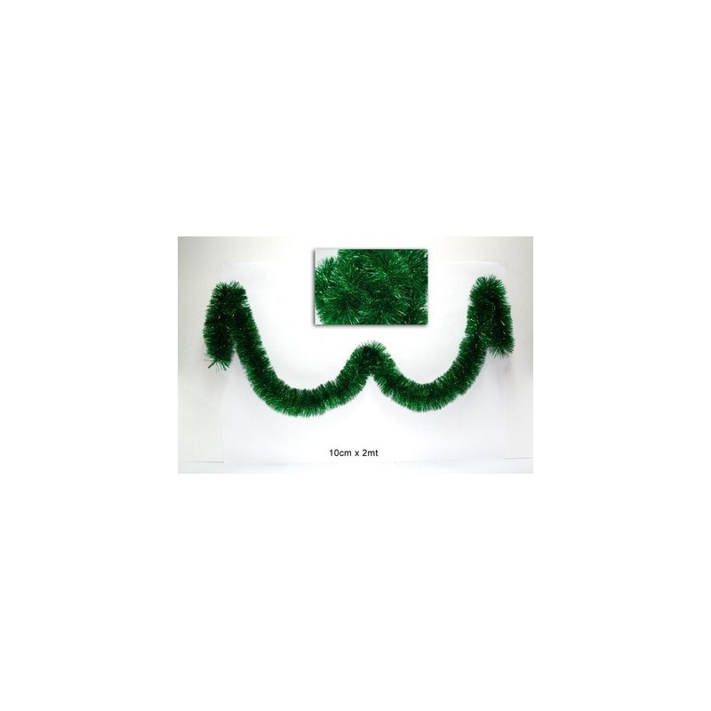 FILO ADDOBBO VERDE 10CM X 2MT