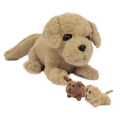 Giò Plush - Cuccio Love Mum & Puppy  - GGI210150