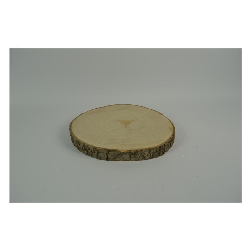 BASE TRONCO LEGNO 26CM NATURAL