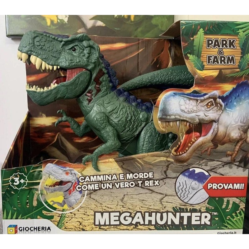 Park e Farm - T-Rex 34 cm Luci e Suoni Colori Assortiti (INVIO Casuale) - GGI220052