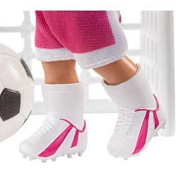 Barbie- Playset Allenatrice di Calcio con 2 Bambole e Accessori Giocattolo per Bambini 3+ Anni, GLM47