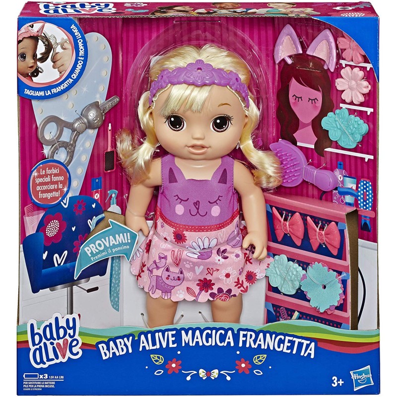 Baby Alive - Magica Frangetta (Bambola Bionda)