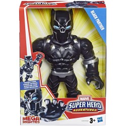 Marvel Super Hero Adventures - Black Panther (Playskool Heroes Super Hero Adventures Mega Mighties, Action Figure da 25 cm)