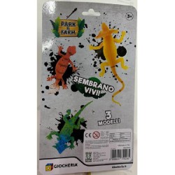 Park e Farm - Geco, Lucertola e Iguana in assortimento, 1 pezzo, GGI230074