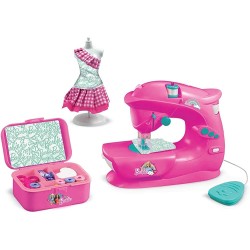 Grandi Giochi Giochi-GG00530 GG00530, Macchina da Cucire di Barbie per Bambini, Rosa