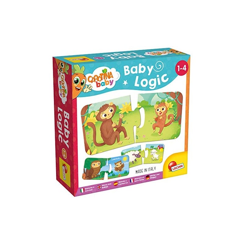 Lisciani Giochi Carotina Baby Logic Mamme e Cuccioli