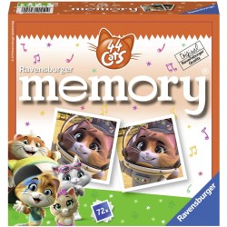 Ravensburger 20451 - 44 Gatti Memory, Gioco Educativo