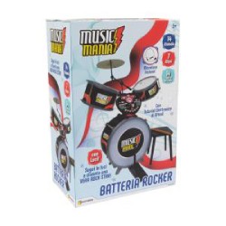 Music Mania - Batteria Rocker con Tutor