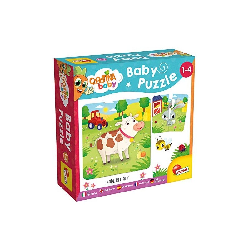 Lisciani Giochi Carotina Baby Puzzle La Fattoria