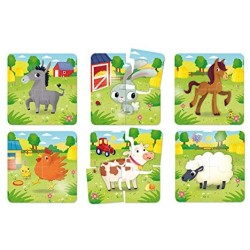 Lisciani Giochi Carotina Baby Puzzle La Fattoria