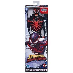 Hasbro Spider-Man - Miles Morales (Action Figure 30 cm Titan Hero Compatibile con Il lanciacolpi Titan Hero Blast)