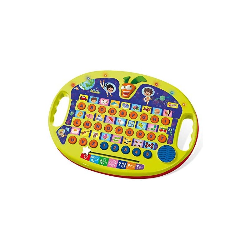 Lisciani Giochi- Carotina Astronave ABC Gioco Educativo Elettronico, 84012