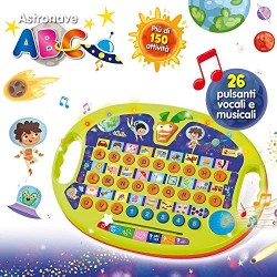 Lisciani Giochi- Carotina Astronave ABC Gioco Educativo Elettronico, 84012